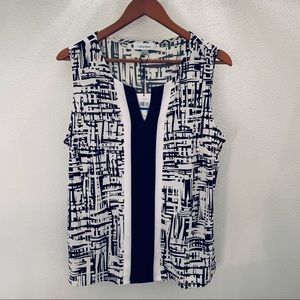 NWT!! Calvin Klein Sleeveless Top